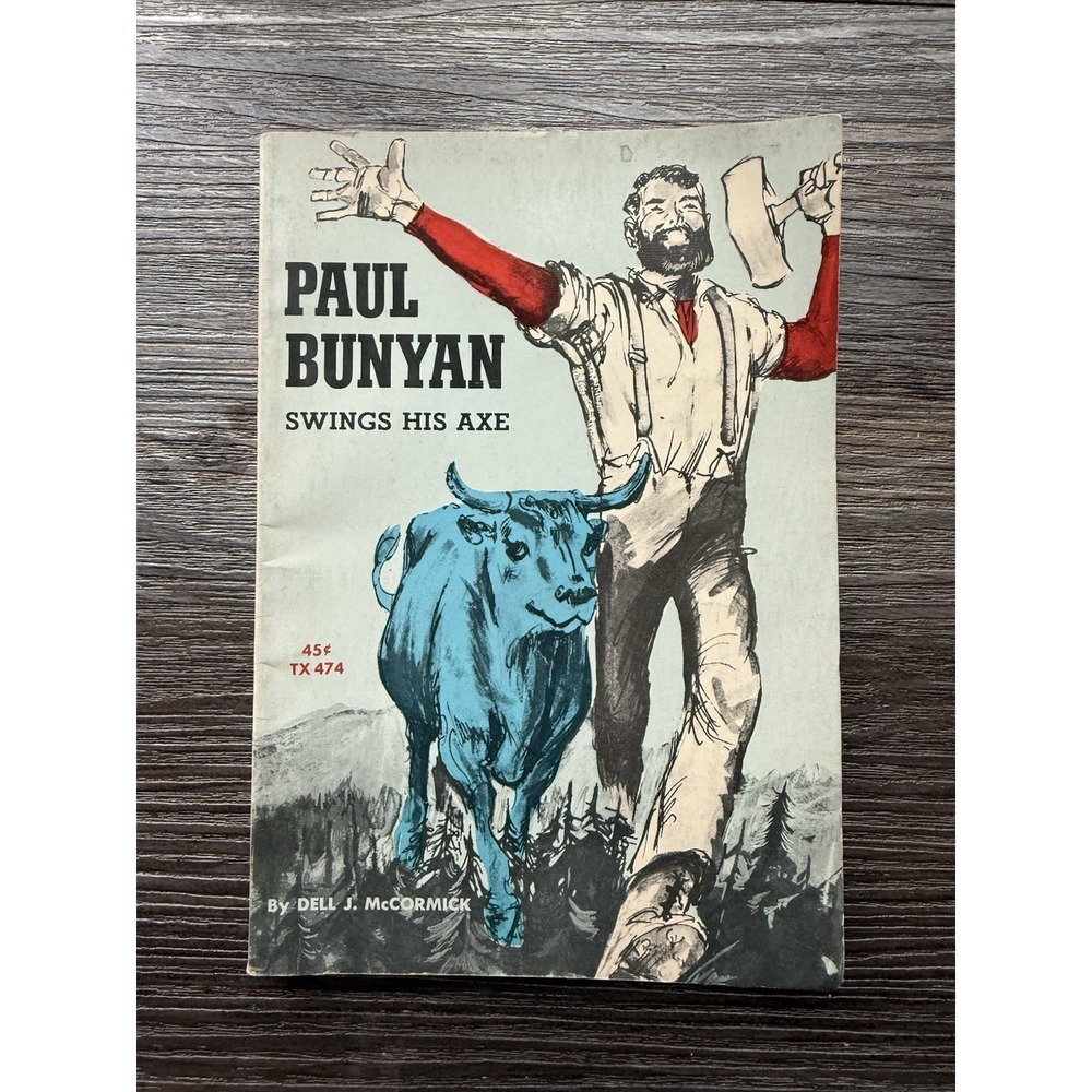Paul Bunyan Swings His Axe paperback 1963 1st‎ Printing